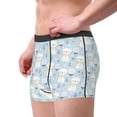 thumbnail image 2 of Pofeuu Cute Cat Print Men’s Boxer Briefs, Moisture-Wicking Underwear, Regular,Trunk-Small, 2 of 5