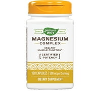 Nature's Way Magnesium Complex, 100 Ct