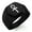 Black, variant on Stainless Steel Egyptian Ankh Cross Engraved Hexagon Crest Flat Top Biker Style Polished Ring