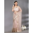 thumbnail image 4 of Embellished Sequinned Net Saree - 26707040, 4 of 6