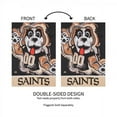 thumbnail image 5 of New Orleans Saints Double-Sided Justin Patten Garden Flag, 5 of 6
