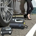 thumbnail image 1 of Bomba infladora portátil de neumáticos de 12V con manómetro digital - compresor de aire de 120 PSI para neumáticos de coche, bicicletas, bolas e hinchables, 1 of 8