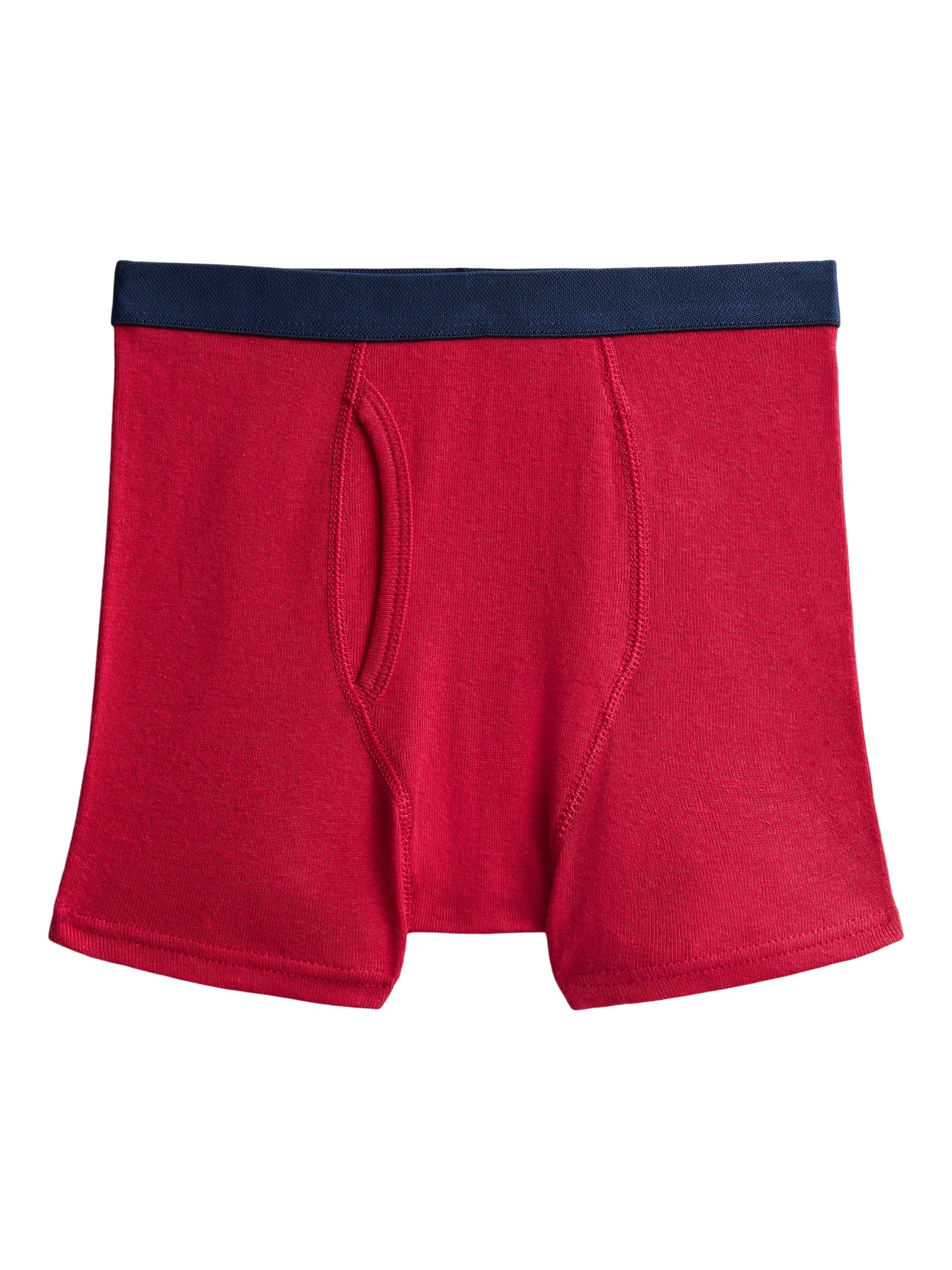 Wonder Nation Boys Underwear Soft Cotton Boxer Briefs, 10-Pack, Sizes S-XXL & Husky