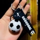 thumbnail image 2 of Mini llaveros de fútbol de 6 piezas, llaveros de recuerdo de fútbol, pelotas de estrés de fútbol, regalo de equipo de fútbol, pelotas deportivas, bolsa de recuerdo de fiesta, relleno Afortunado Sencillez, 2 of 6