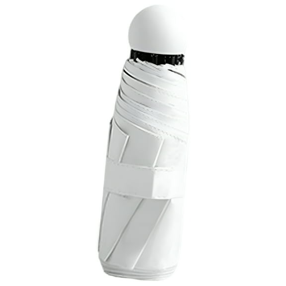 GASTROPOD Sun Rain Umbrellas Mini Umbrellas Outdoor Compact Umbrella for Wind and Rain White