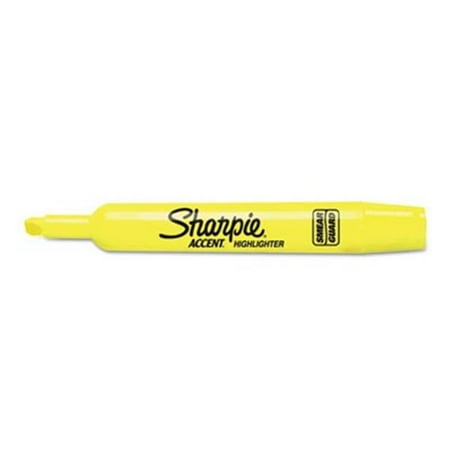 Fluorescent Ink Highlighter - Sanford Ink 1920938 Accent Tank Style Highlighter, Fluorescent Yellow