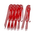 thumbnail image 1 of INSPIRE CHIC 5 Pairs 43.3 Inch Length Plastic Tips Flat Wide Shoelaces Laces Shoestring Red One Size, 1 of 4