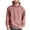 Pink, variant on HOOMEUMY Fall Fashion 2025 Hoodies for Men with Pocket Casual Vintage Hooded Fashion Sweatshirts Long Sleeve Solid Color Comfy Pullover (Army Green,L)