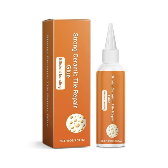 Tile Repair Glue For Cracks Gaps Hollows, Fast Drying Adhesive Paste For Ceramic Wall Floor Fix, Waterproof Durability, Easy Application, Includes 1 Tube, Diy Home Repair