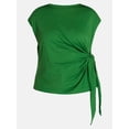 thumbnail image 5 of Terra & Sky Women’s Plus Side Tie Dolman Tee, Size 0X-5X, 5 of 5