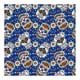 thumbnail image 1 of Tela de Patchwork Calaveras y estampado floral Artesanía Impreso Cuadrados mezclados Paño para coser Arte Artesanía DIY Mantel Bols Azul 90x110cm, 1 of 9