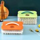 thumbnail image 3 of Caja de almacenamiento para albóndigas de 2 capas Yuxing Con temporizador color verde naranja, 3 of 5