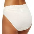 thumbnail image 4 of Women's Calida 21901 Lycra Lace Hi Cut Brief Panties (White S), 4 of 4
