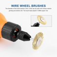 thumbnail image 3 of 45 Pc Brass Wire Wheel Brushes Wire Brushes Set Polish Clean, 3 of 3