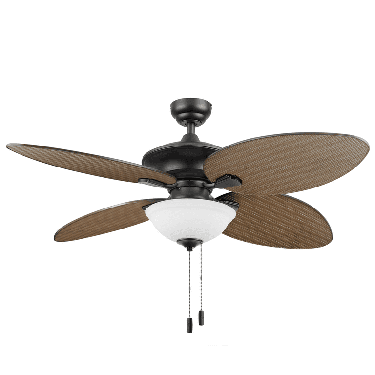 Honeywell 52 Black Ceiling Fan - Reversible Motor - Walmart.com