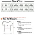 thumbnail image 3 of Atogsazn Women's Summer Casual Crew Neck Sleeve Short Tops Print Loose T-Shirt Beach Tee Blouse Women Tops Khaki XL on Clearance, 3 of 7