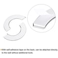 thumbnail image 4 of Wall Split Flange, 201 Stainless Steel Round Escutcheon Plate for 81mm Diameter Pipe 8 Pack, 4 of 5