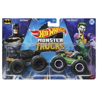 Hot Wheels Monster Trucks Demolition Doubles Batman vs The Joker