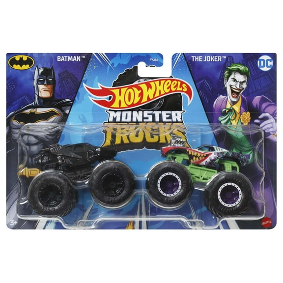 Hot Wheels Demolition Doubles Batman vs The Joker Diecast Car 2-Pack