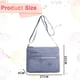 thumbnail image 2 of Bolso bandolera para mujer, impermeable, ligero, informal, tipo bandolera, bolso de hombro, bolso escolar, 2 of 5