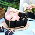 thumbnail image 4 of Kit para Cesta de Regalo Tuanse 30 Piezas Negro y Dorado 25x17x11 cm, 4 of 6