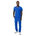thumbnail image 5 of Adar Addition Go-Basic Scrub Set For Men - Classic V-Neck Scrub Top & Cargo Scrub Pants - A9300 - Royal Blue - XS, 5 of 7
