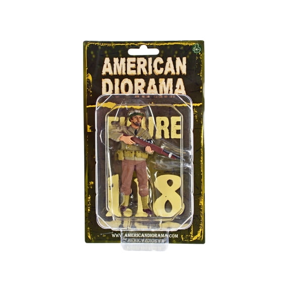 WWII Military Police Figure I For 1:18 Scale Models by American Diorama