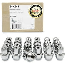24 Pcs M14 x 1.5 OEM Style Lug Nuts ACPZ-1012-B | 611-008 1.66" Long Chrome 13/16" Hex Fits 2015 Ford F150 Expedition F-150 | 2022 Lightning| 2015 Lincoln Navigator