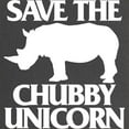 thumbnail image 2 of CafePress - Save The Chubby Unicorn Maternity Dark T Shirt - Maternity Dark T-Shirt, 2 of 3