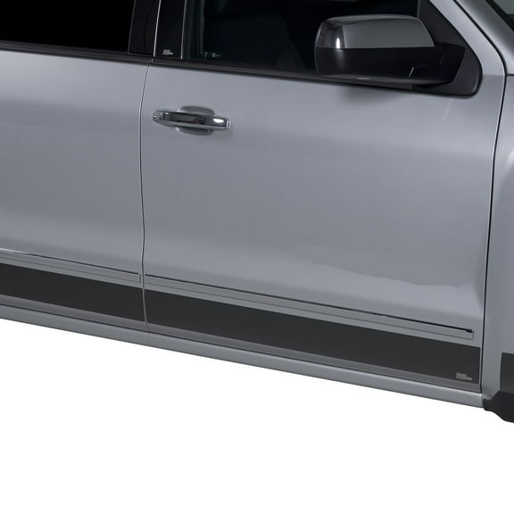 Putco 19-20 Ram LD - Crew Cab 5ft 7in Short Box Black Platinum Rocker Panels Fits select: 2019-2022 RAM 1500 BIG HORN/LONE STAR