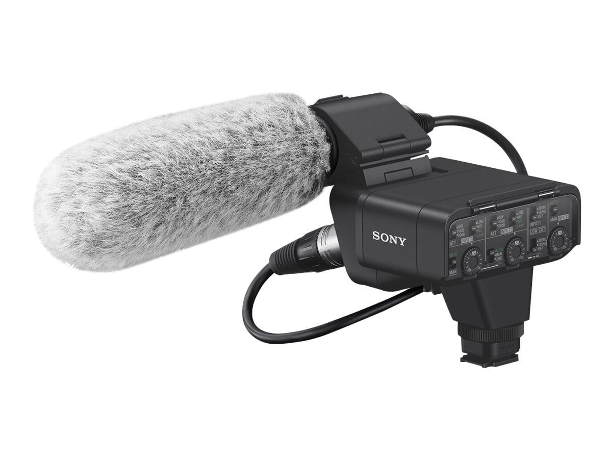Sony XLRK3M Microphone for Handycam FDRAX43, AX45, AX60; XDCAM