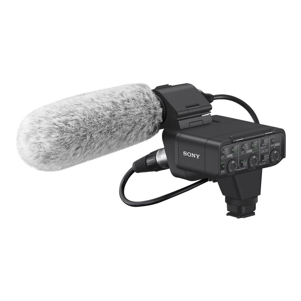 Sony XLRK3M Microphone for Handycam FDRAX43, AX45, AX60; XDCAM