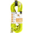 Defender Cable 16/3 Gauge, 50 ft SJTW Contractor Grade Extension Cord, with Lighted end,UL/ETL