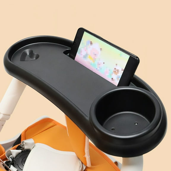 WHAMVOX  Pram Tray Handrail of Dining Plate Stroller with Drinks Holder