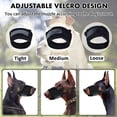 thumbnail image 4 of LAICAIW Dog Muzzle for Medium Large Dogs, Adjustable Dog Muzzle to Prevent Biting Barking Chewing, Dog Muzzles with Breathable Mesh Allows Panting and Drinking (XXL)\u2026, 4 of 7