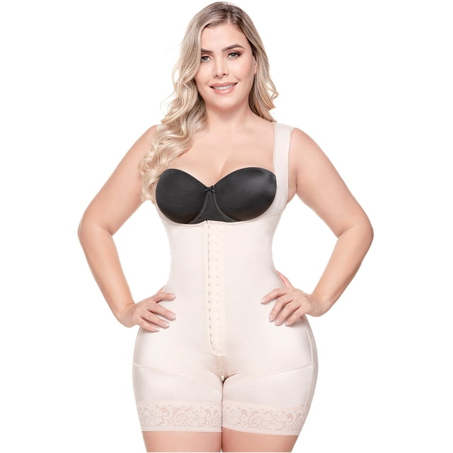 Sonryse TR211BF Faja Colombiana Postquirúrgica Moldeadora de Busto Abierto | Triconet Sonryse SON-TR211BF
