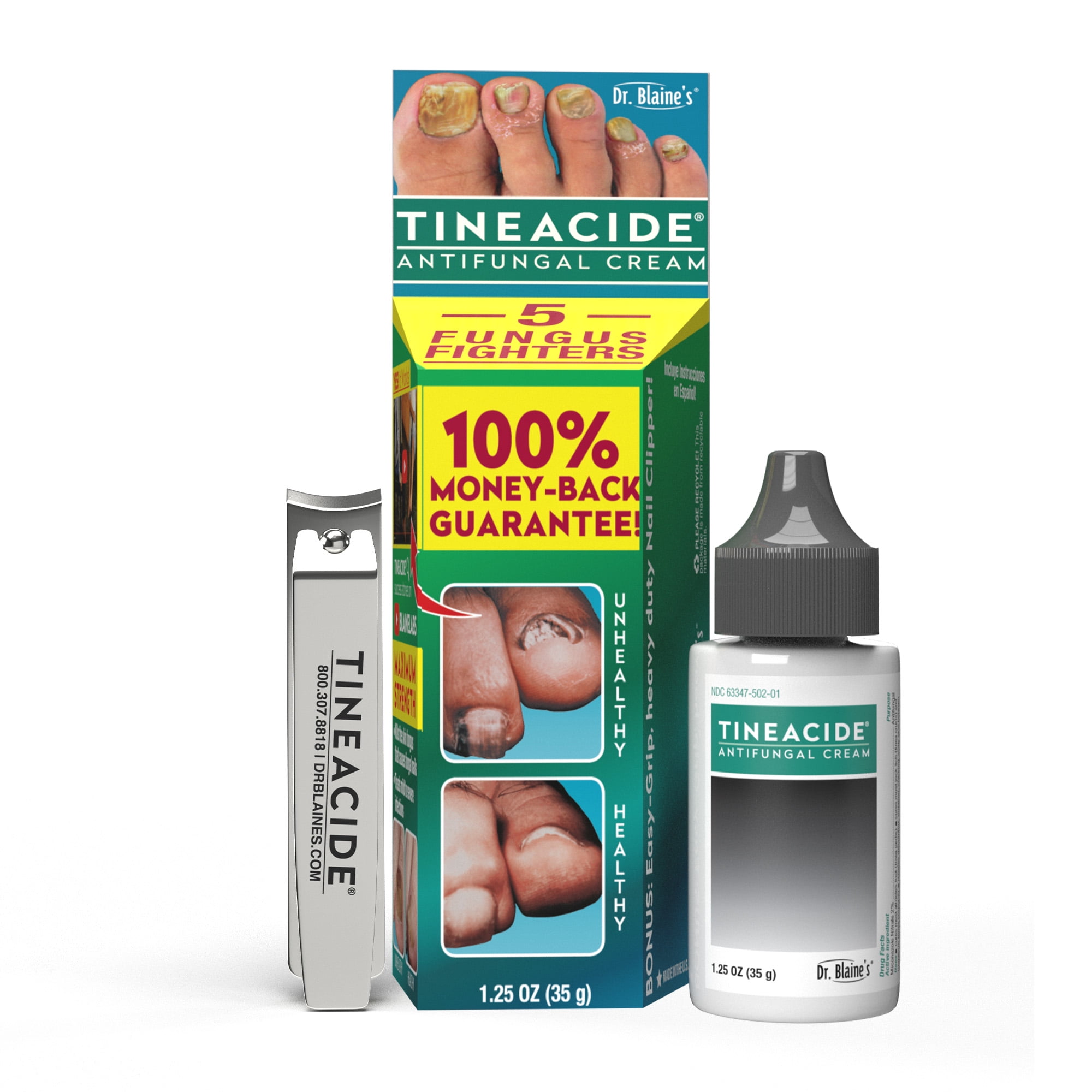 Give To grader undervandsbåd Tineacide Antifungal Cream, 1.25 oz - Walmart.com