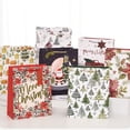 thumbnail image 5 of Sacs Fourre-Tout de Noël Réutilisables pour Courses, Sacs Cadeaux en Papier pour Aliments et Biscuits, 5 of 5