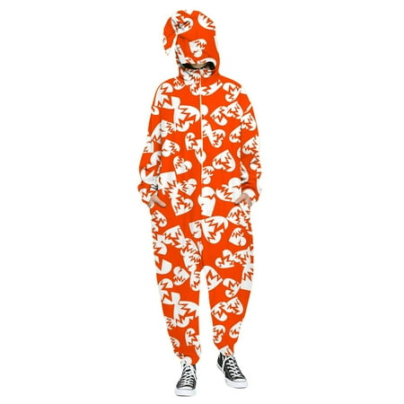 

Fsqjgq Suits for Men Men Plus Jumper Men s and Women s Valentine s Day Love Print Hooded Pullover Zipper Pajamas Party Couple Set Leg Pant Slim Suits for Men Polyester Spandex C Xl