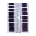 thumbnail image 1 of WREESH Glitter Solid Color Nail Stickers Full Color Gradient Nail Stickers 16 Stickers/piece, 1 of 1