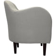 thumbnail image 6 of Fox Hill Trading Julian Mid-Century Accent Chair, Cream, 6 of 6