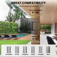 thumbnail image 4 of ZeboZap Pergola Patio Gazebo Post TV Pole Mount bracket up to 50" TV, 4 of 10