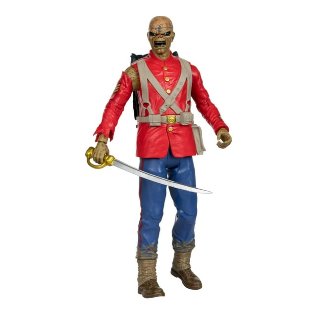 Figura de Acción McFarlane Toys Iron Maiden Music Maniacs Trooper Eddie 6 Pulgadas