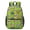 Football and Blast Green Pattern, variant on Football and Flower Slateblue Pattern 17" Waterproof Oxford School Backpacks for Teens, S-Shape Padded Straps, for School, Travel, Hiking, Camping