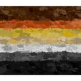 thumbnail image 2 of CafePress - Abstract Paint Splatter Gay Bear Pride Flag - Sherpa Fleece Throw Blanket 60" x 50", 2 of 5