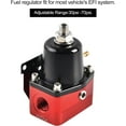 thumbnail image 2 of GFDYREE Fuel Pressure Regulator 6AN EFI Bypass Return Adjustable 30-70psi Black&Red, 2 of 5