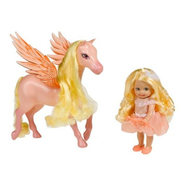 Barbie and the Magic Pegasus Kelly Cloud Princess & Pony Doll