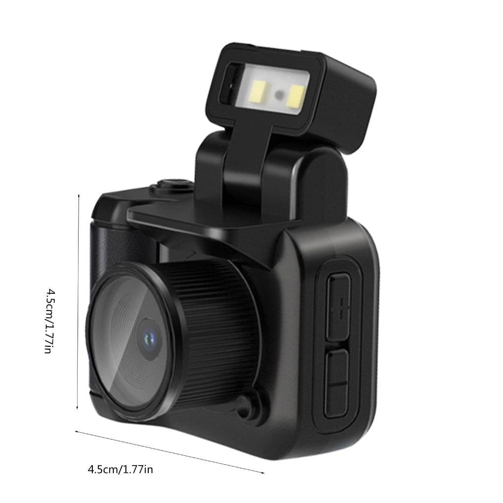 WINDLAND Portable Video Recorder 1080P Monoreflexes Style Small Camera CMOS With Flashes Lamp And Battery Dock With LCD Screen