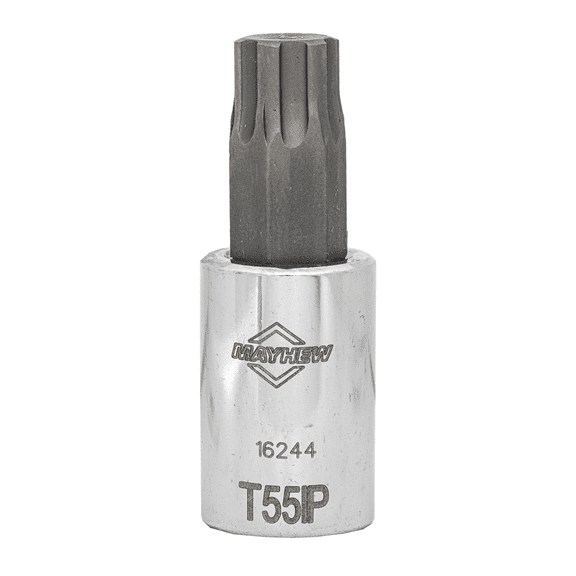 Mayhew Mayhew T55IP Torx Plus® Short Insert Socket Bit, 3/8-Inch Drive