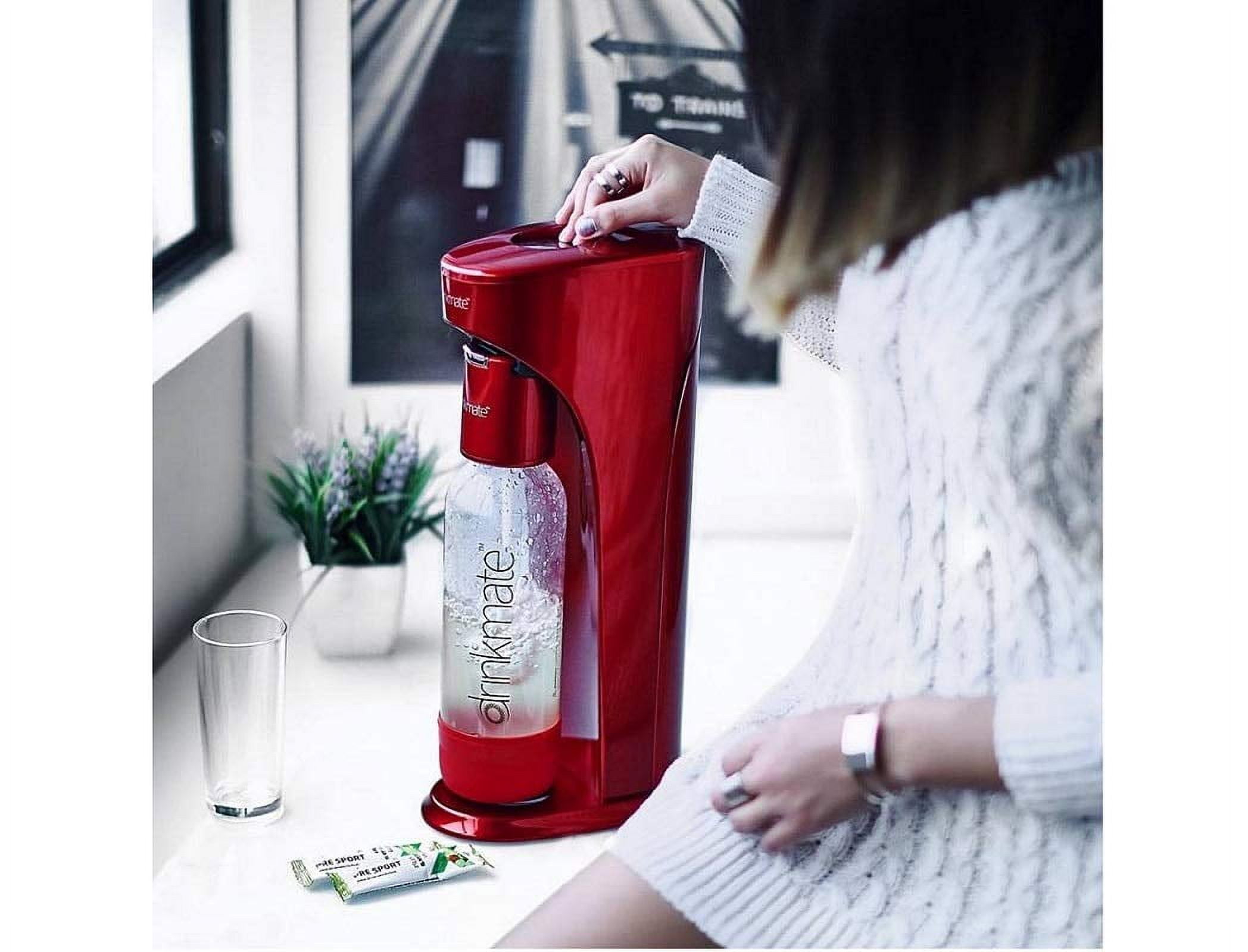 Drinkmate Sparkling Water and Soda Maker Kit, Carbonates ANY